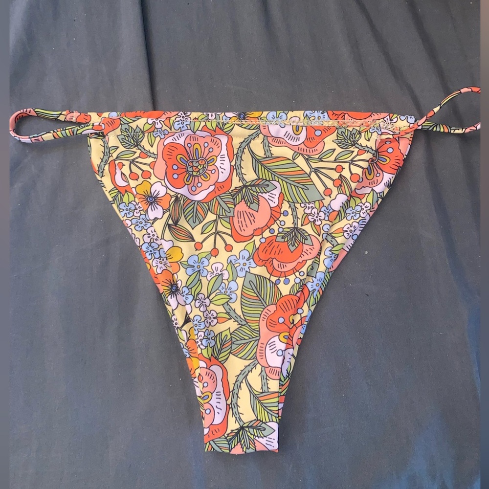 Floral Bikini Bottom